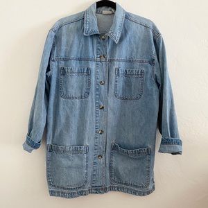 90’s Classic Light Denim Chore Coat